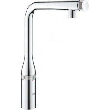 Grohe Plautuvės maišytuvas Essence SmartControl, su ištraukiamu snapu, chromas, 31615000