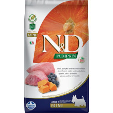Farmina N&D Pumpkin Lamb&Blueberry Mini Adult  - dry dog food - 7 kg