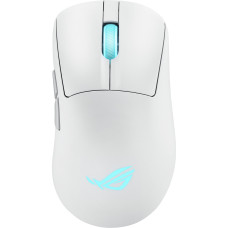 Asus ROG Keris II Origin WHT myszka Gaming Po prawej stronie RF Wireless + Bluetooth + USB Type-A Optyczny 42000 DPI