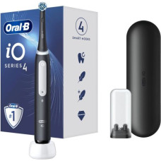 Oral-B Electric Toothbrush iO Series 4 with Travel Case Matt Black EU
