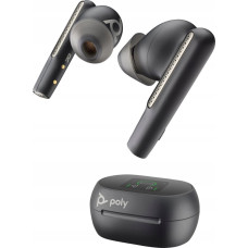 Poly Słuchawki Poly Voyager Free 60+ UC Czarne +BT700 USB-A Adapter +Touchscreen Charge Case (7Y8G3AA)