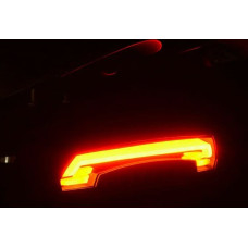 Rockbros LKWD-R1 rear bike light with laser and remote control, black