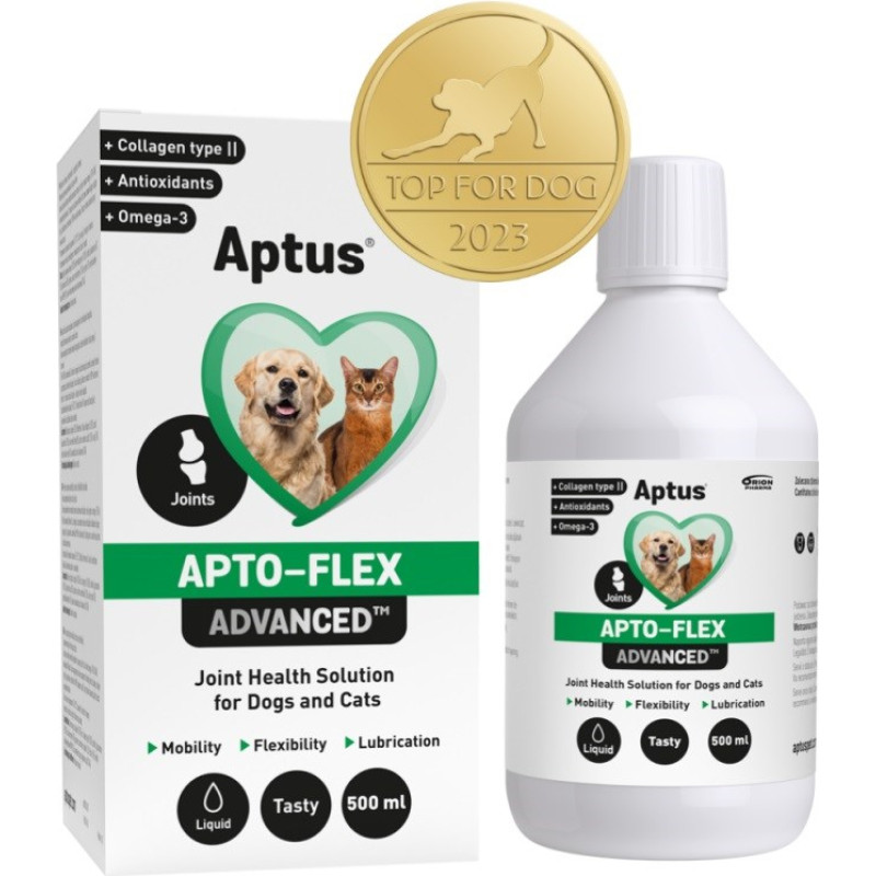 Aptus Apto-flex Advanced - joint supplements for dog and cat – 500ml
