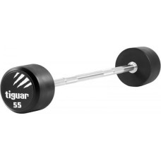 Tiguar Barbell prosty tiguar PU 55 kg TI-WPBPU055, Rozmiar: N/A