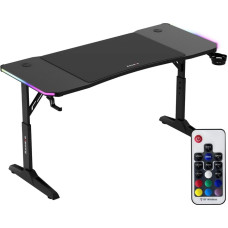 Huzaro Hero 3.6 RGB Black gaming desk