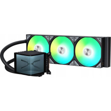 Jetworld TRYX PANORAMA 360 ARGB AiO Wasserkühlung, 3D-AMOLED-Display - 360mm, schwarz