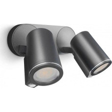 Steinel Kinkiet Steinel Oprawa LED 15W Spot DUO z czujnikiem antracyt (ST058647) - Steinel