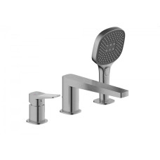 Celto 4525-210-61 / KFA / MALAGA /  BATERIA WANNOWA , 3-OTWOROWA , STOJĄCA, PVD GUN METAL GREY /