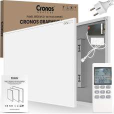 Cronos Grzejnik Cronos PANEL GRZEWCZY IR CRONOS GRAPHENE PRO CGP-900TP White
