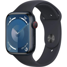 Apple Smartwatch Apple Watch 9 GPS + Cellular 45mm Midnight Alu Sport M/L Granatowy  (MRMD3QP/A)