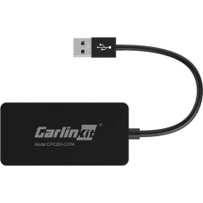 Carlinkit CCPA wireless adapter Apple Carplay/Android Auto (black)