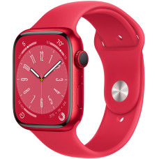 Apple Watch 8 GPS 45mm Sport Band (PRODUCT)RED (MNP43EL/A)