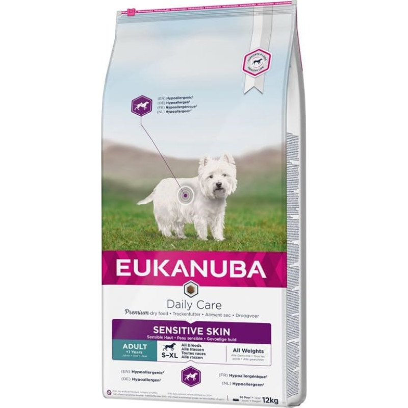 Eukanuba Daily Care Sensitive Skin  12 kg