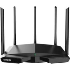 Tenda TX27 PRO wireless router Gigabit Ethernet Tri-band (2.4 GHz / 5 GHz / 6 GHz) Black