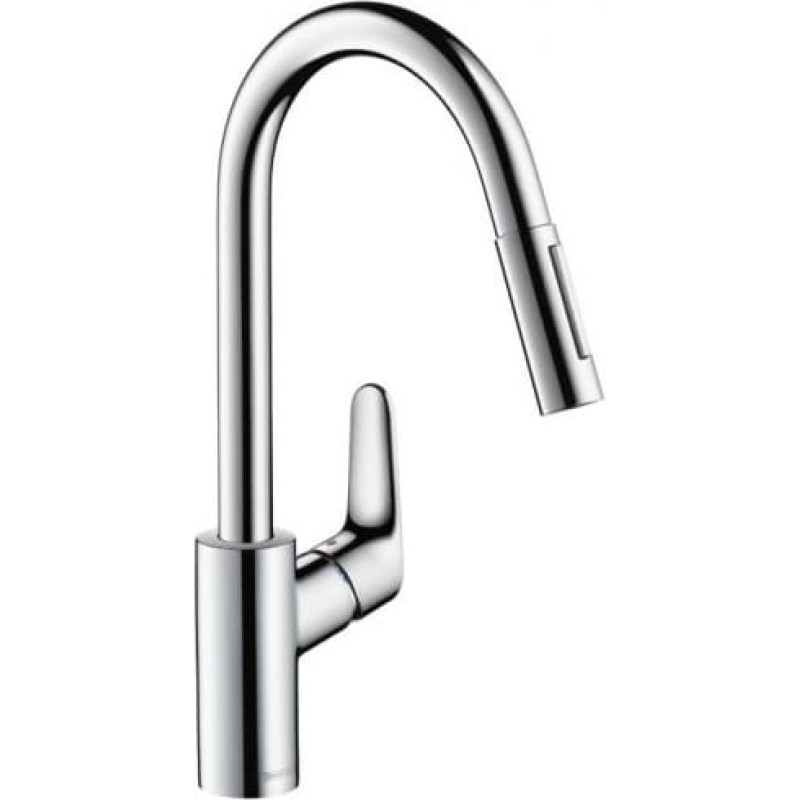 Hansgrohe Maišytuvas su ištraukiamu dušeliu Hansgrohe Focus, 31815000