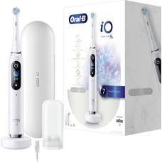 Braun Elektrinis dantų šepetėlis Oral-B iO9 iOM9.1A1.1AD, baltas