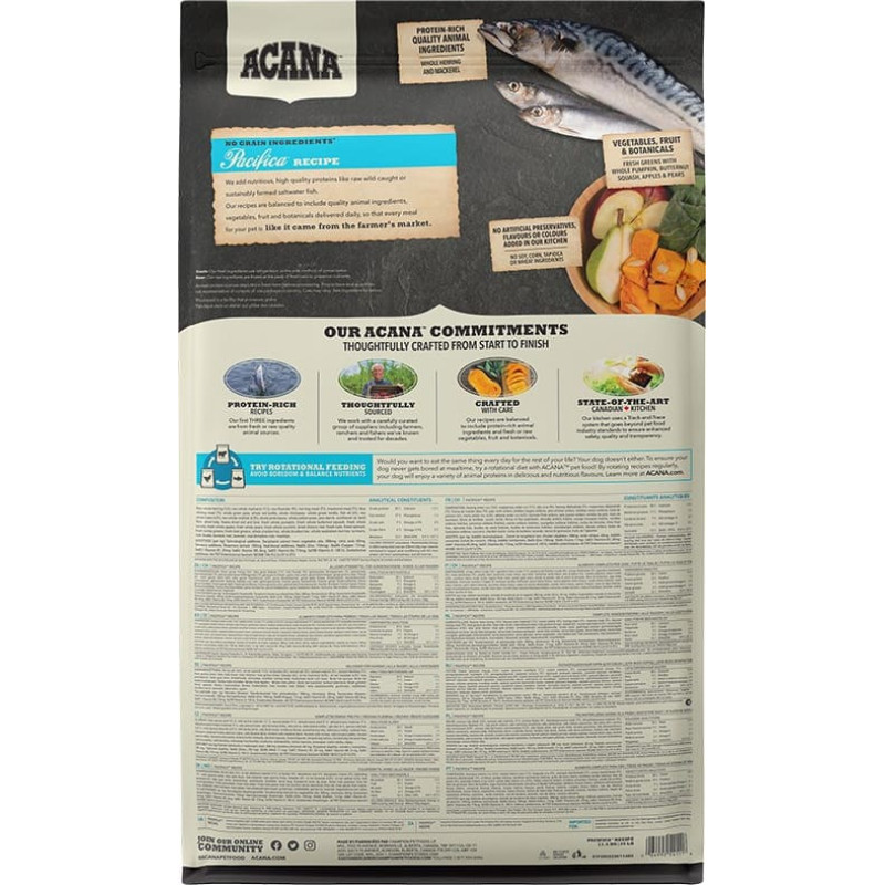 Acana Highest Protein Pacifica - dry dog food - 11,4kg