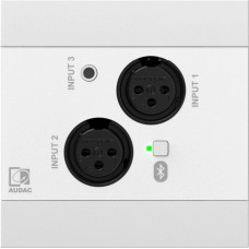 Audac AUDAC NWP320/W Sieciowy panel wejściowy audio - 2 x XLR + 3,5 mm jack + BT (4 CH) Wersja biała