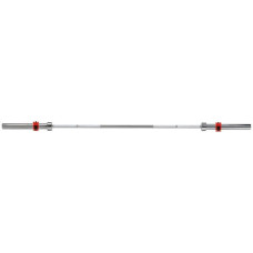 HMS Svara stienis GOP220 OLIMPIC BAR 2200 MM 20KG HMS + Fiksatori ZG1000R