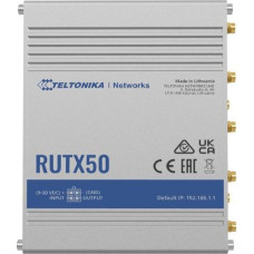 Teltonika INDUSTRIAL 5G ROUTER | RUTX50 | 802.11ac | 867 Mbit/s | 10/100/1000 Mbps Mbit/s | Ethernet LAN (RJ-45) ports 5 | Mesh Support Yes | MU-MiMO Yes | 5G | Antenna type Internal