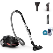 Philips Vacuum Cleaner|PHILIPS|XD5123/10|Bagged|900 Watts|Capacity 4 l|Noise 77 dB|Black|Weight 4.6 kg|XD5123/10