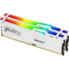 Kingston Fury Pamięć Kingston Fury Beast RGB, DDR5, 64 GB, 6000MHz, CL36 (KF560C36BWEAK2-64)