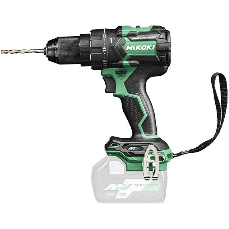 Hikoki WIERTARKO-WKRĘTARKA UDAR. AKUMULATOROWA 36V 0*AH HITSYSTEM
