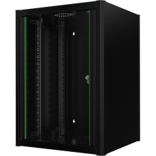 Lanview Obudowa serwerowa Lanview Lanview RWM16U56BL stojak 16U Szafa wisząca Czarny