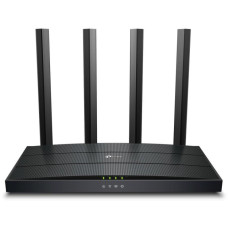 Tp-Link Wireless Router|TP-LINK|Wireless Router|1500 Mbps|Wi-Fi 6|1 WAN|3x10/100/1000M|Number of antennas 4|ARCHERAX17