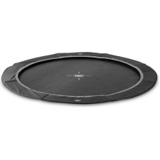 Exit InTerra zemes līmeņa sporta batuts ø427cm - melns