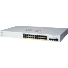 Cisco Cisco switch CBS220-24FP-4X, 24xGbE RJ45, 4x10GbE SFP+, PoE+, 382W - REFRESH