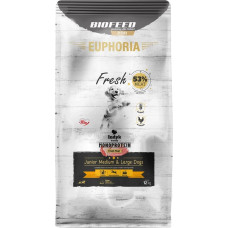 Biofeed Euphoria Fresh Junior Medium & Large Monoprotein Turkey - dry dog food - 12kg