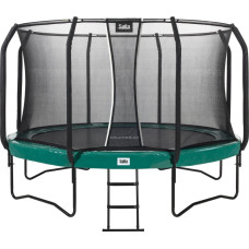 Salta Trampolina ogrodowa Salta ogrodowa First Class z siatką wewnętrzną 10 FT 305 cm zielona