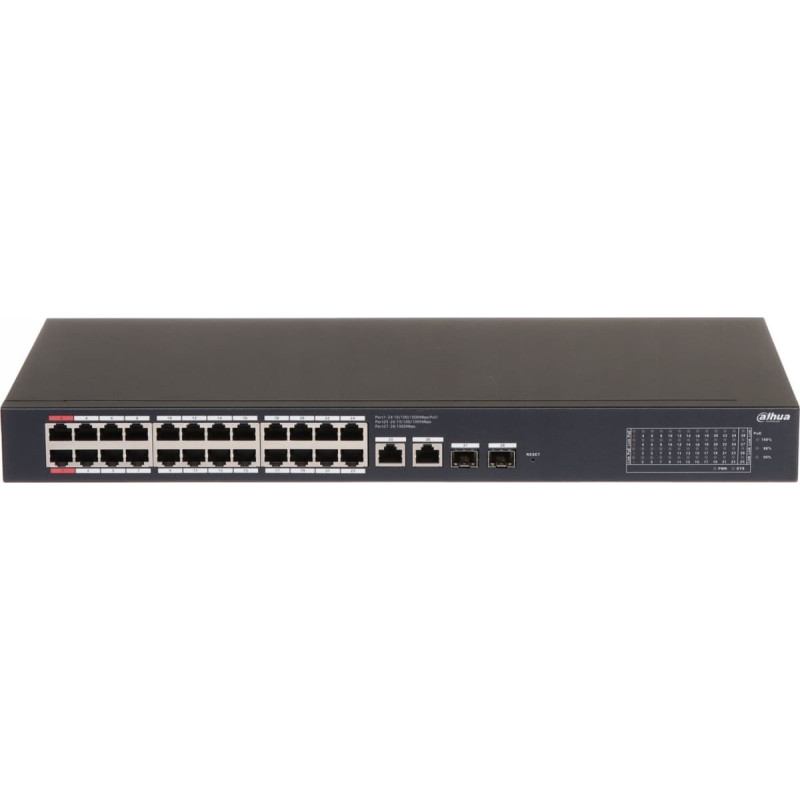 Dahua Technology Switch Dahua Technology SWITCH POE CS4228-24GT-240 24-PORTOWY SFP DAHUA