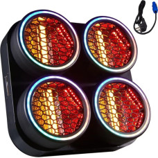 Light4Me BLINDER LED 4 RING oświetlacz sceniczny oświetlenie estradowe efekt ring 4x30W