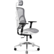 Diablo Chairs Krzesło biurowe Diablo Chairs V-Basic Biało-szare