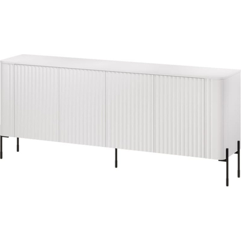 Cama Meble Cama VERA chest of drawers 190x40x80 matt white