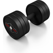 Marbo Sport Gumijota hantele 1 gab. 25 kg black - Marbo Sport