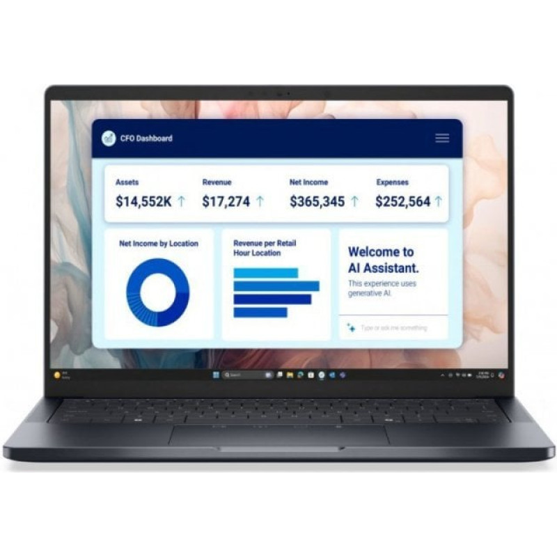 Dell Laptop Dell Pro 14 Premium PA14250 W11P U7-266V/16GB/512GB SSD/14.0 FHD+/Arc/FgrPr/Cams&Mic/5G WWAN+BT/BcklKb/3C/vPro/3YPS Magnesium