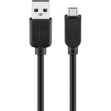 Goobay Kabel USB Goobay USB-A - microUSB 1.8 m Czarny (JAB-853407)