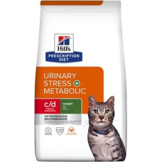 Hill's Feline c/d Urinary Stress + Metabolic - Dry Cat Food - 3 kg