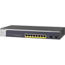 Netgear Switch 8x1000 190W PoE+ 2xSFP lüfterlos Sm - GS510TPP-100EUS