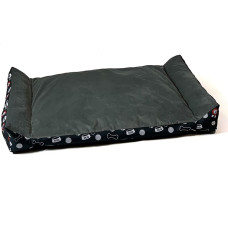 Go Gift Rex graphite L - pet bed - 93 x 61 x 8 cm