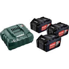 Metabo Komplet akumulator 18V Li-Ion 4Ah 3szt + ładowarka (685049000)