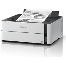 Epson EcoTank ET-M1180 - Drucker - s/w - Duplex - Tintenstrahl - ITS - A4/Legal - 1200 x 2400 dpi - bis zu 15.4 Seiten/Min. - Kapazitat: 250 Blatter - USB 2.0, LAN, Wi-Fi(n)