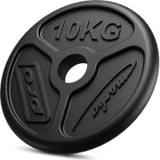 Marbo Sport Olimpiskā svara plāksne no čuguna 10 kg ar ø51 mm urbumu MW-O10-OLI - Marbo Sport