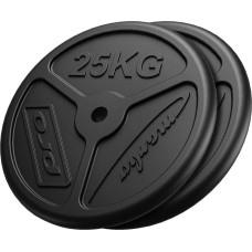 Marbo Sport Čuguna svaru disku komplekts 50 kg / 2 x 25 kg - Marbo Sport