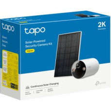 Tp-Link Camera Tapo TC82 Wireless Outdoor Security, 2K 3MP, Night Vision, IP65 + TP-Link Tapo Solar Panel 2.5W, IP65, Black EU White EU