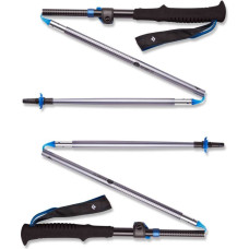 Black Diamond Distance Carbon FLZ Poles Pewter Trekking Poles