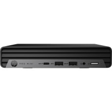 HP Pro Mini 400 G9 Intel® Core™ i3 i3-13100T 8 GB DDR4-SDRAM 256 GB SSD Windows 11 Pro Mini PC Czarny